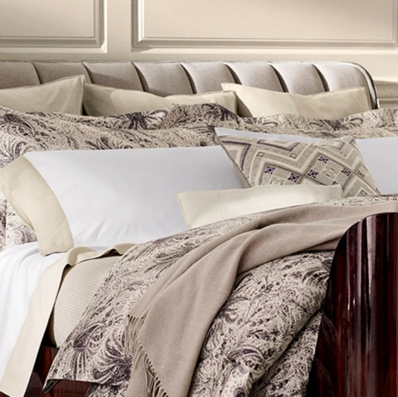 Ralph Lauren Dover Street King Gwendolyn Sateen Duvet Cover 4 Shams MSRP $1500 - Picture 11 of 13